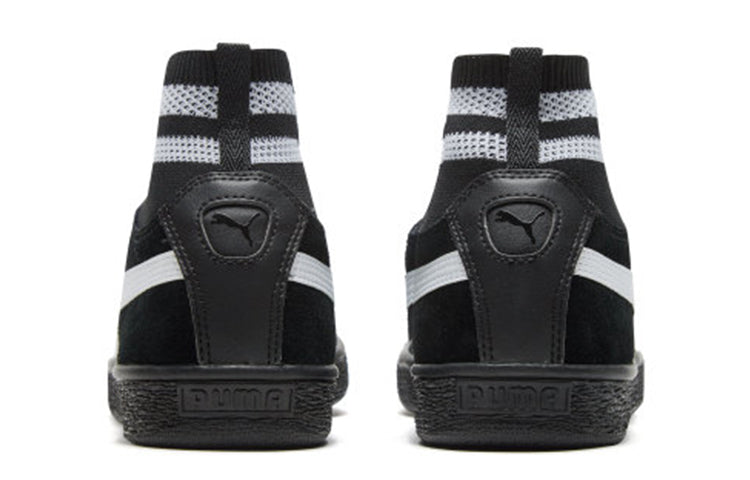 (WMNS) PUMA Suede Classic Sock Ii 'Black' 372562-01