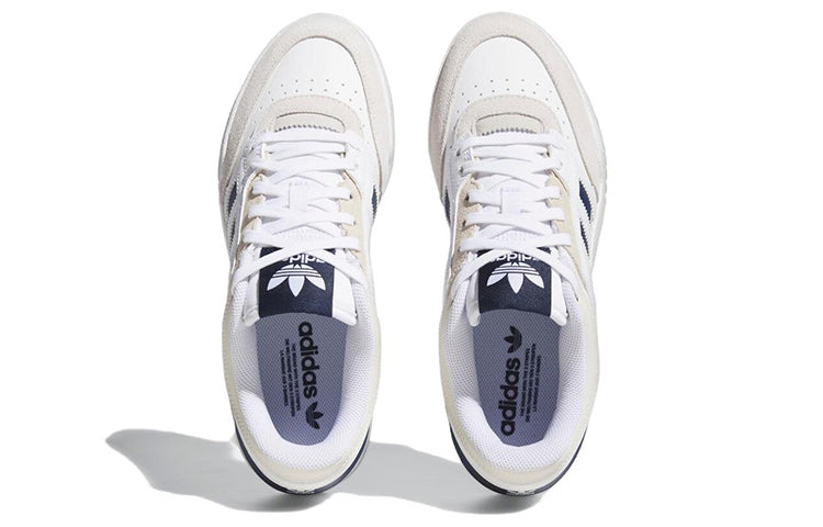 adidas Originals Drop Step Low 'White Navy Blue' HQ7133