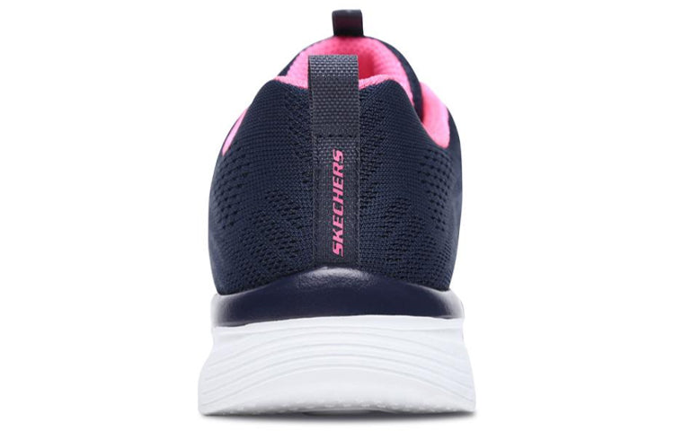 (WMNS) Skechers Graceful Get Connected Blue/White/Pink 12615-NVHP