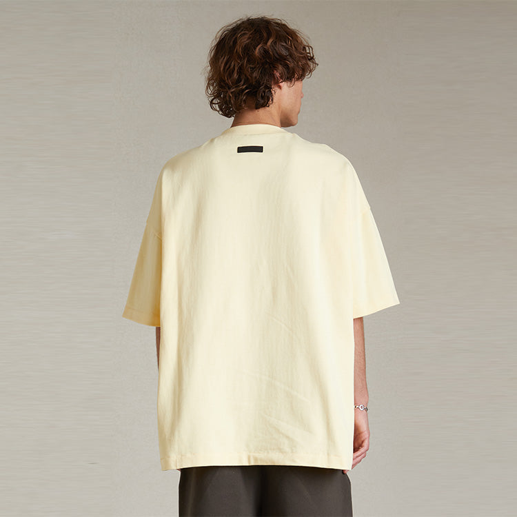 Fear of God Essentials Heavy Jersey Short-Sleeve Tee 'Garden Yellow' 125SP242001F