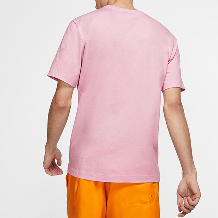 Nike Sportswear Round Neck Short Sleeve Pink BQ0716-663