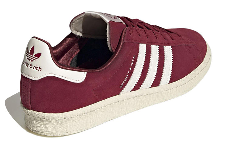 adidas x Sporty & Rich Campus 80s 'Collegiate Burgundy' HQ6074