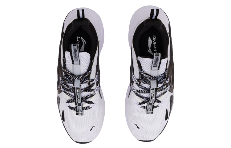 (WMNS) Li-Ning XingHuo Sport Leisure 'White Black' AGLQ066-1