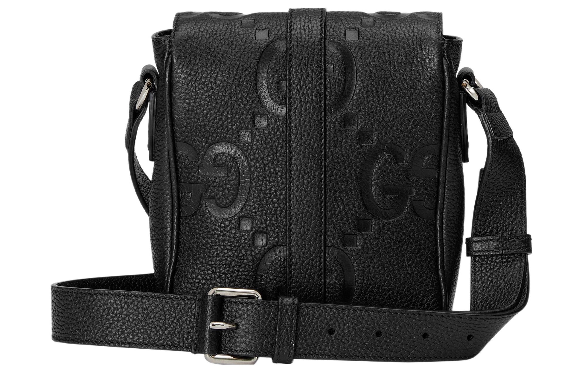 Gucci Jumbo GG Small Messenger Bag 'Black' 760235-AABY0-1000