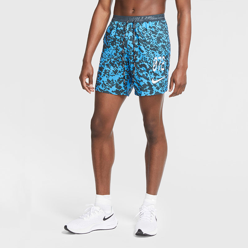 Nike Stride Wild Run Dri-FIT Unlined Woven Breathable Running Shorts Light Blue CU5722-435