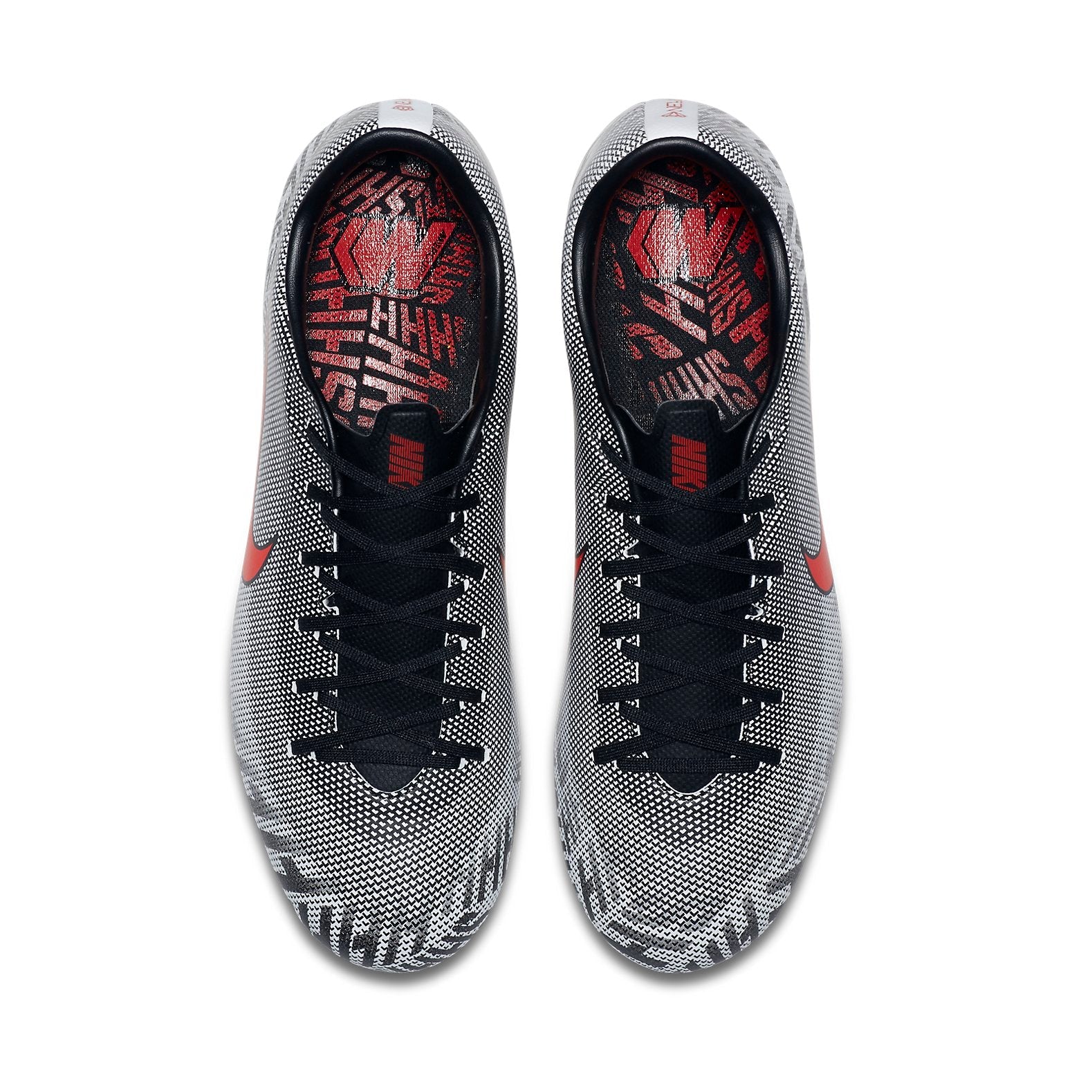 Nike x Neymar Jr. Mercurial Vapor 12 Academy HG 'Black Red' AO3113-170