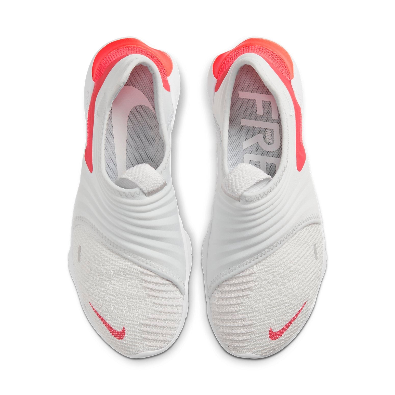 (WMNS) Nike Free RN Flyknit 3.0 'White Red' AQ5708-009
