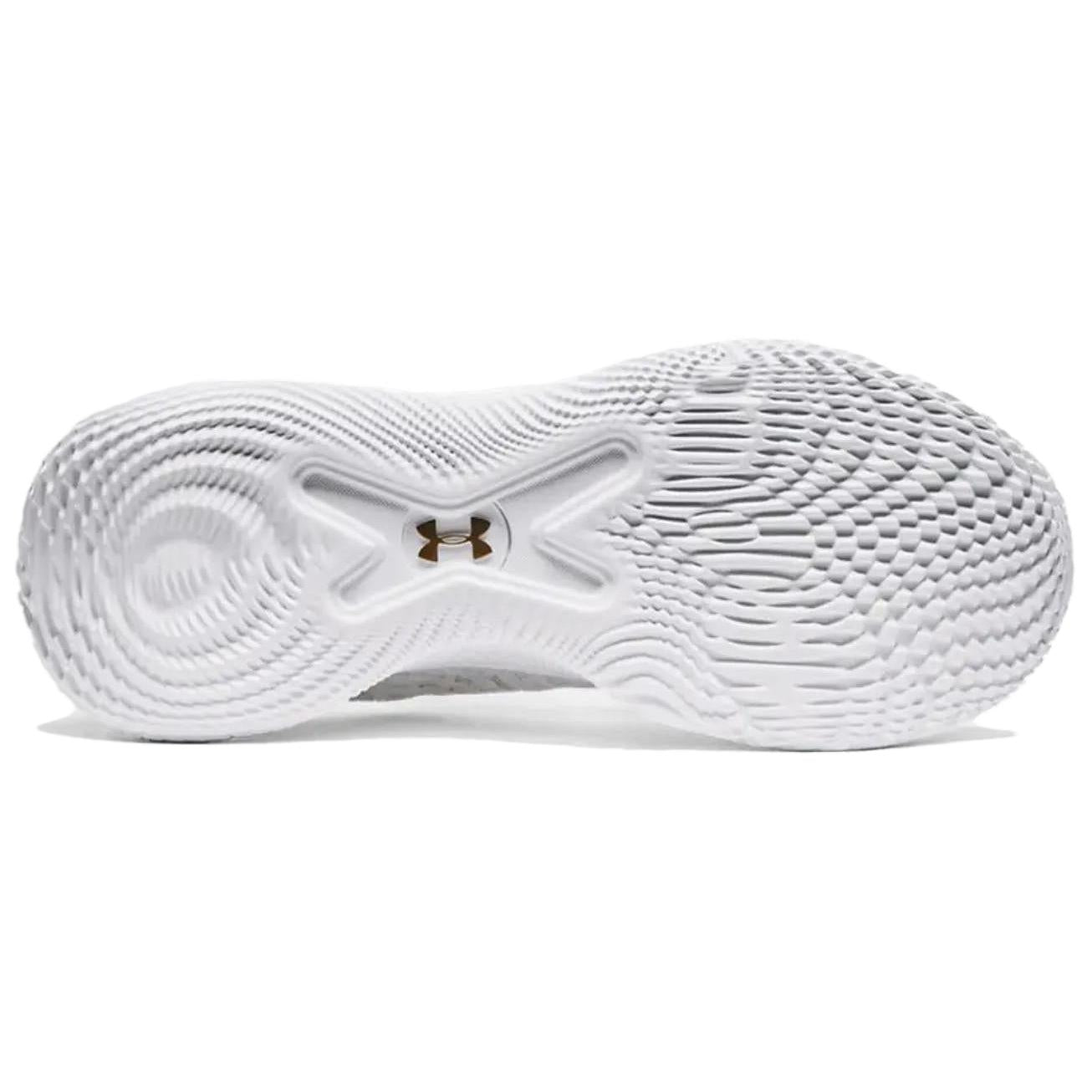 Under Armour Curry 10 Team 'White Metallic Gold' 3026624-102