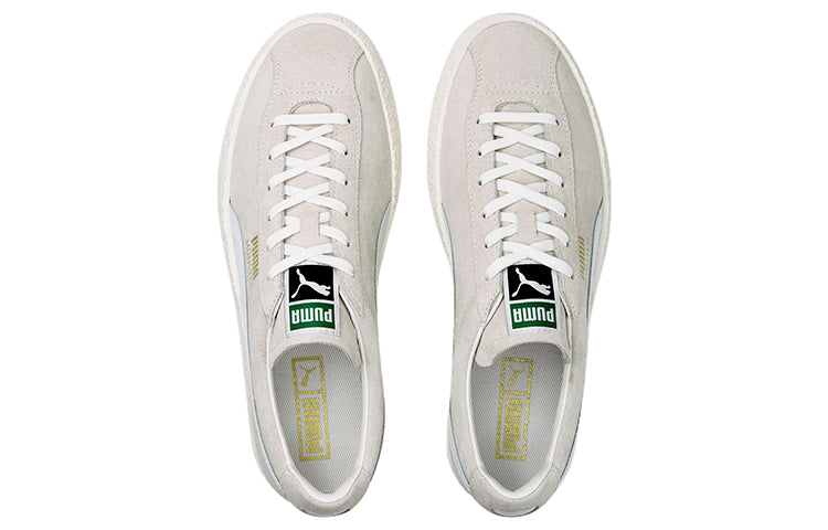 PUMA Munster Low Tops Casual Skateboarding Shoes Unisex Gray White 383406-01