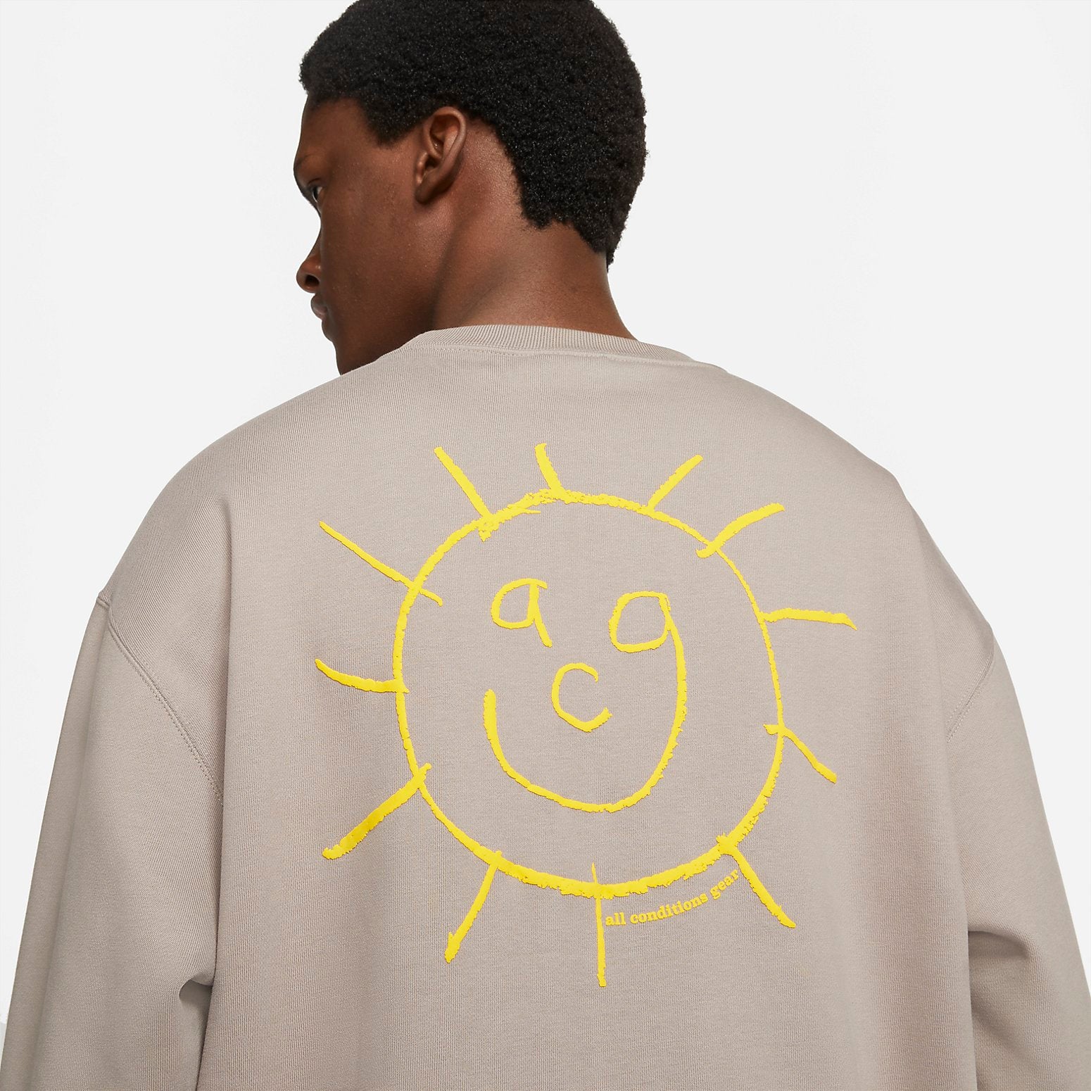 Nike ACG Sunshine Crew Sweatshirt 'Moon Fossil' DJ1296-087