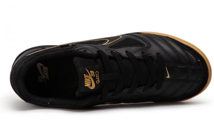 Nike Gato SB 'Black Metallic Gold' AT4607-003