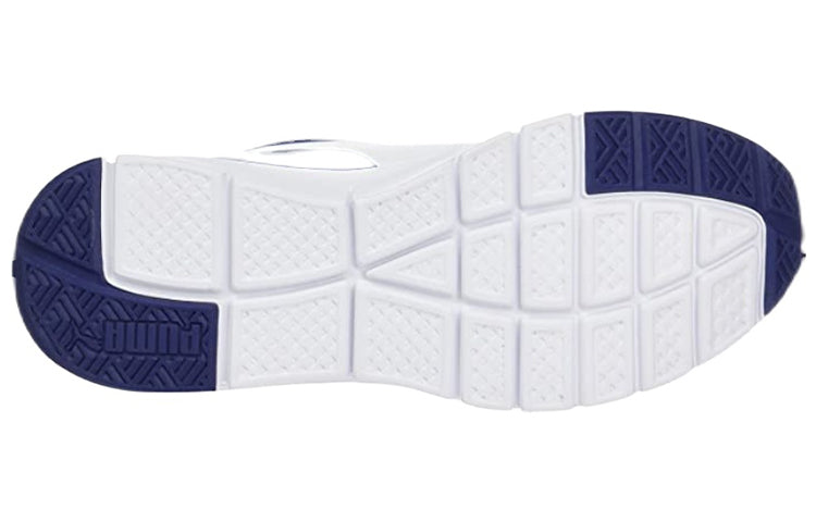 PUMA Flexracer Non-Slip Cozy Low Top Sports Skate Shoes Blue White 360580-23