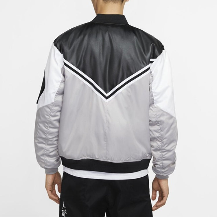 Air Jordan Wings MA-1 Back V Contrasting Colors Jacket Black CD5458-010