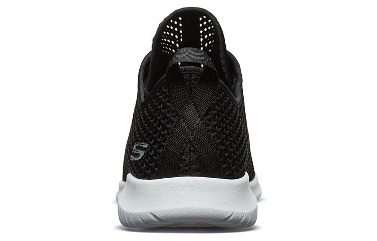 (WMNS) Skechers Ultra Flex Low-Top Running Shoes Black 66666183-BLK