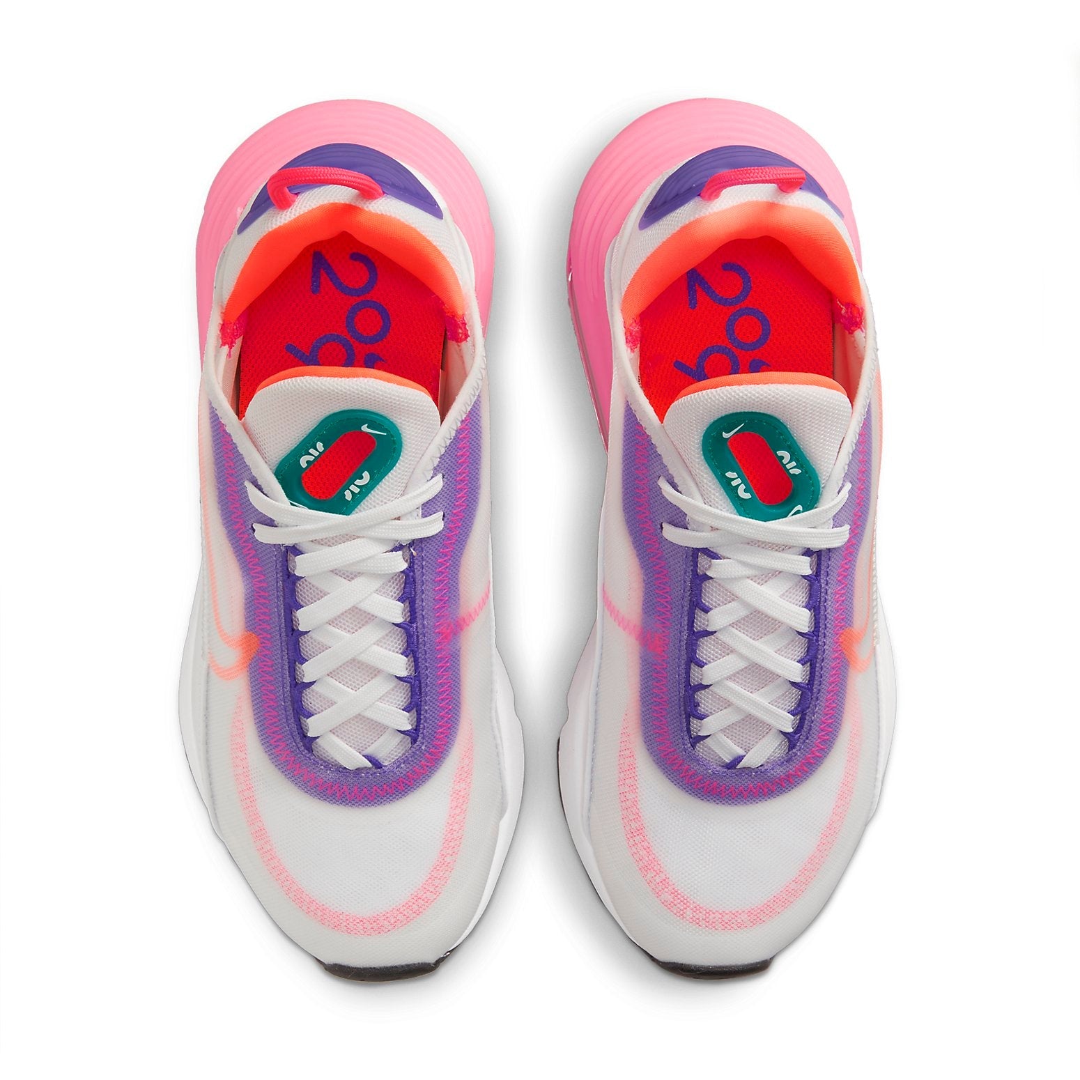 (WMNS) Nike Air Max 2090 'White Hyper Orange' CZ1516-100