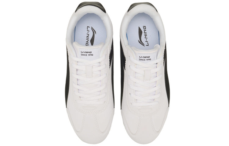 (WMNS) Li-Ning Classic Leisure Low 'White Black' AGCQ004-2