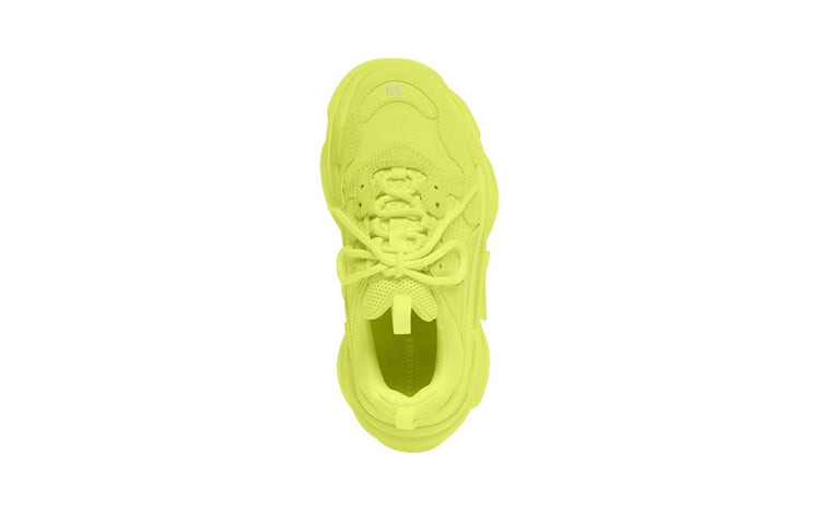 (PS) Balenciaga Triple S Sneakrs 'Fluo Yellow' 654251-W2CA5-7590