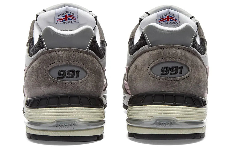 (WMNS) New Balance 991 Made In England 'Black Grey' W991KWG