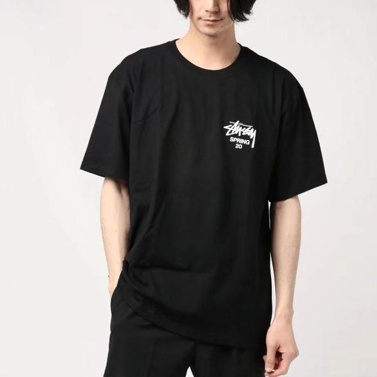 Stussy Unisex SS20 Bouquet Printing Black 1904565-BLK