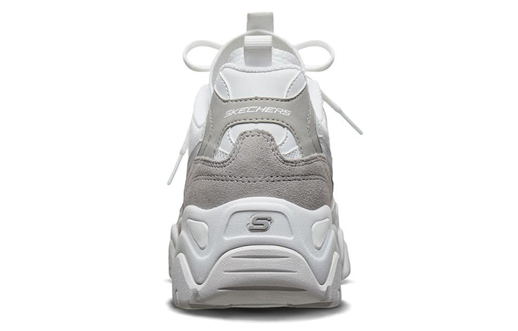 Skechers D'Lites 2.0 'White Gray' 999233-WHT