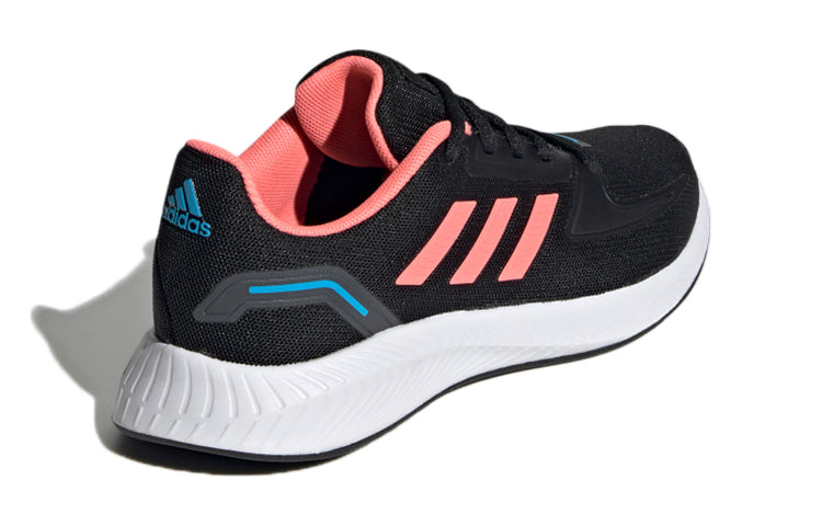 (GS) adidas Runfalcon 2.0 J 'Black Acid Red' GX3537
