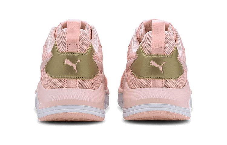(WMNS) PUMA X-Ray Lite Metallic Low Running Shoes Pink/Gold 374737-02