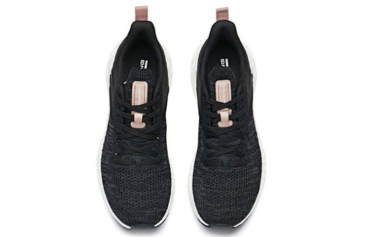(WMNS) ANTA Running Series Sneakers 'Black Wormhole Technology' 12935588-1