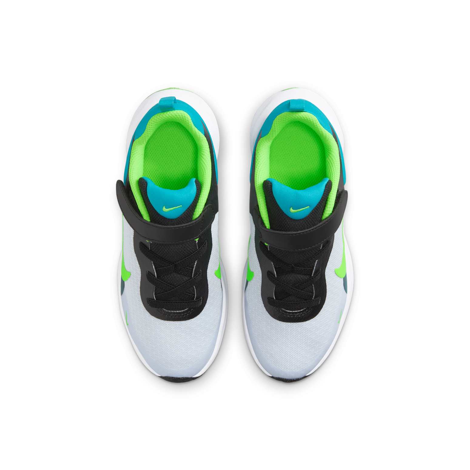 (PS) Nike Revolution 7 'Football Grey Green Strike' FB7690-005