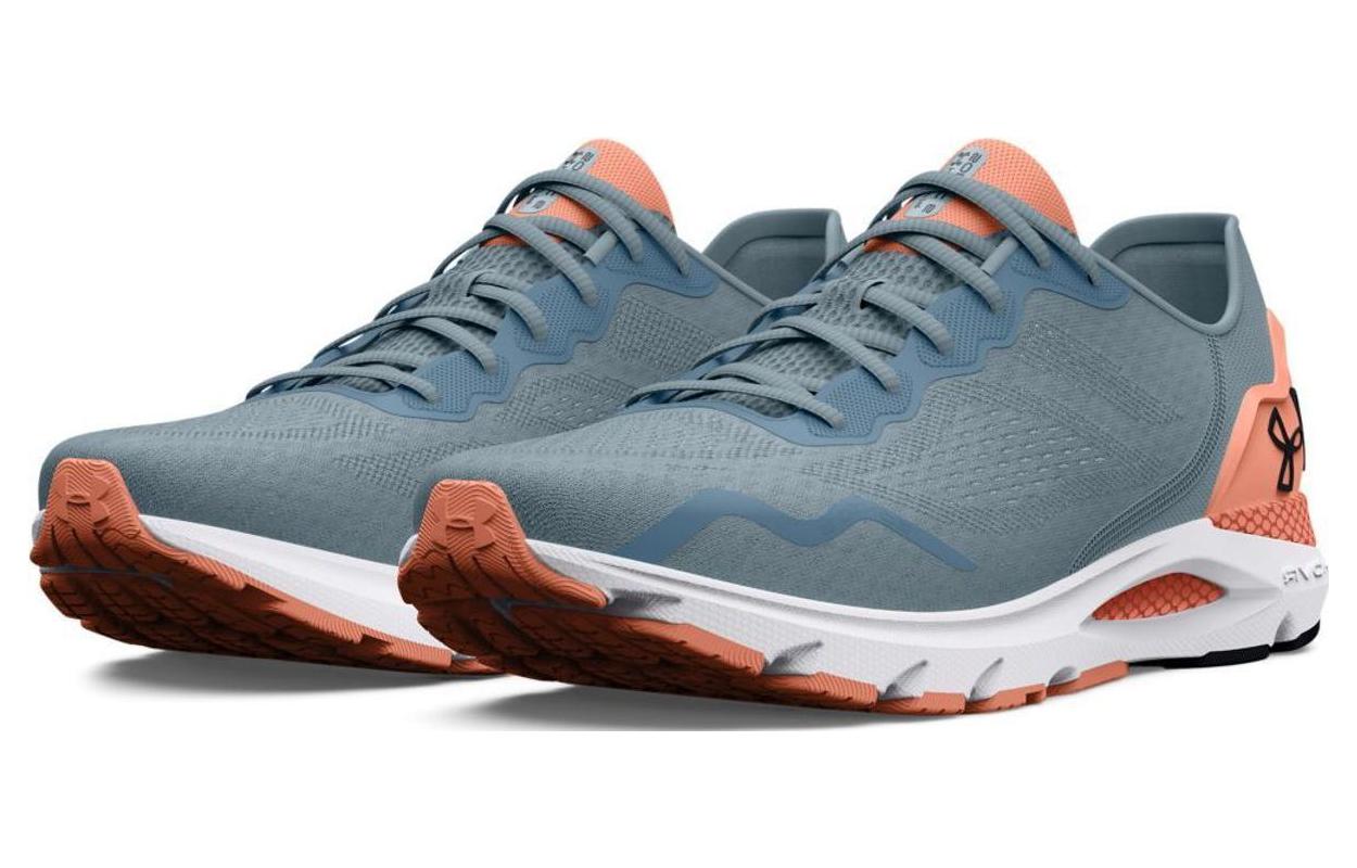 (WMNS) Under Armour HOVR Sonic 6 'Blue Granite Bubble Peach' 3026128-302