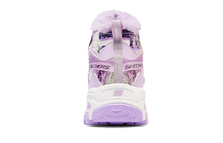 (GS) Skechers D'lites Boots 'Purple' 302532L-LAV