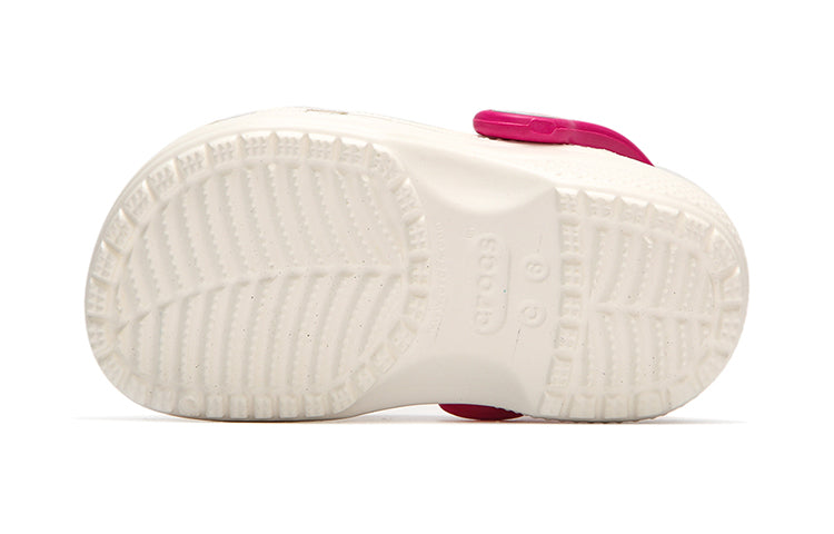 (PS) Crocs Classic Clog Funny Beach Shoe White 207073-100