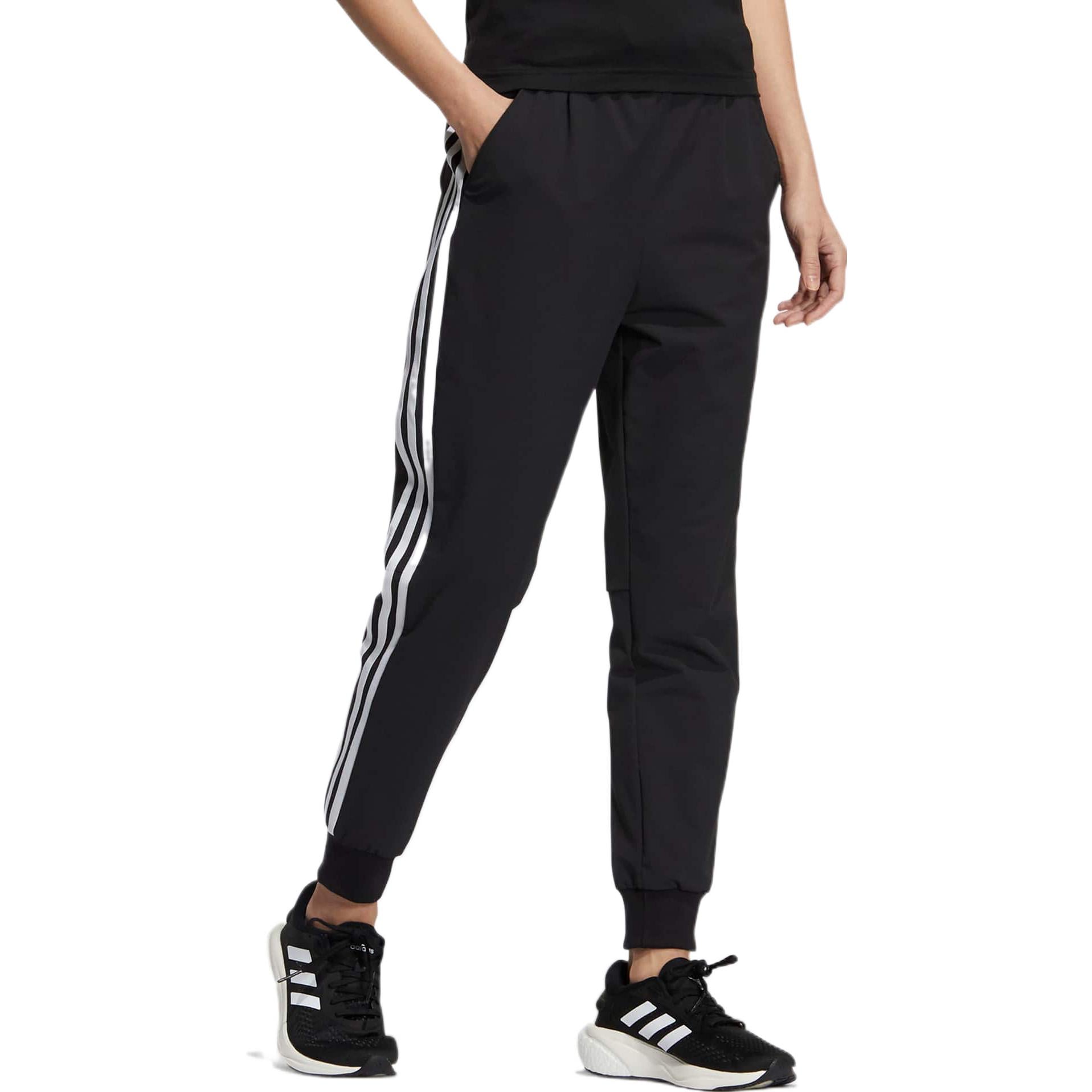 (WMNS) adidas Must Have 3-Stripe Pants Asia Sizing 'Black' HM7039