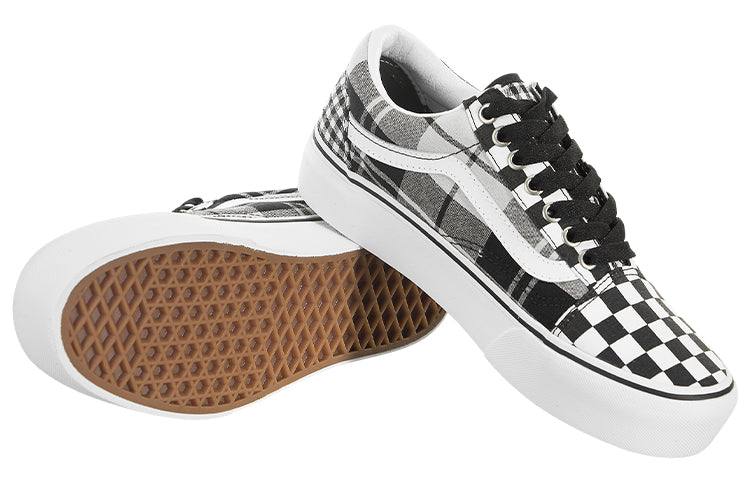 (WMNS) Vans Old Skool Platform 'Plaid Checkerboard' VN0A3B3UVYD