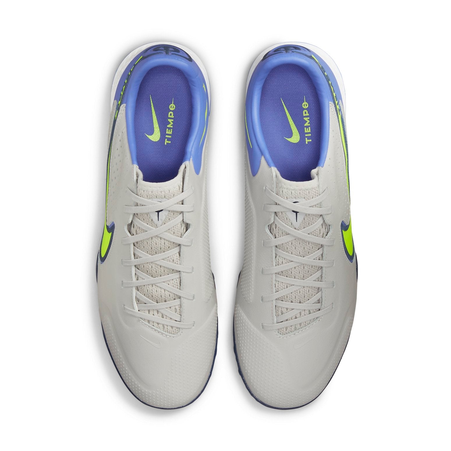 Nike React Legend 9 Pro TF Turf Soccer Shoes Grey/Yellow DA1192-075