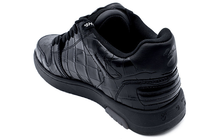 Off-White Out Of Office Chunky Sneakers 'Black' OMIA189S21LEA0021010