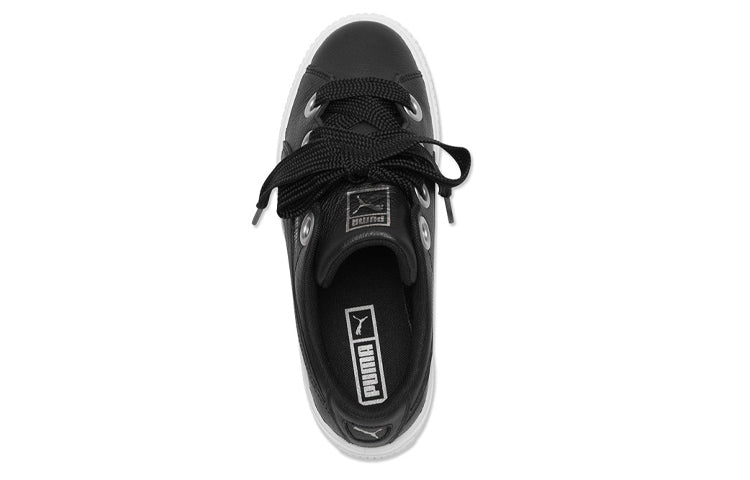 (WMNS) PUMA Platform Kiss 'Black' 366460-03