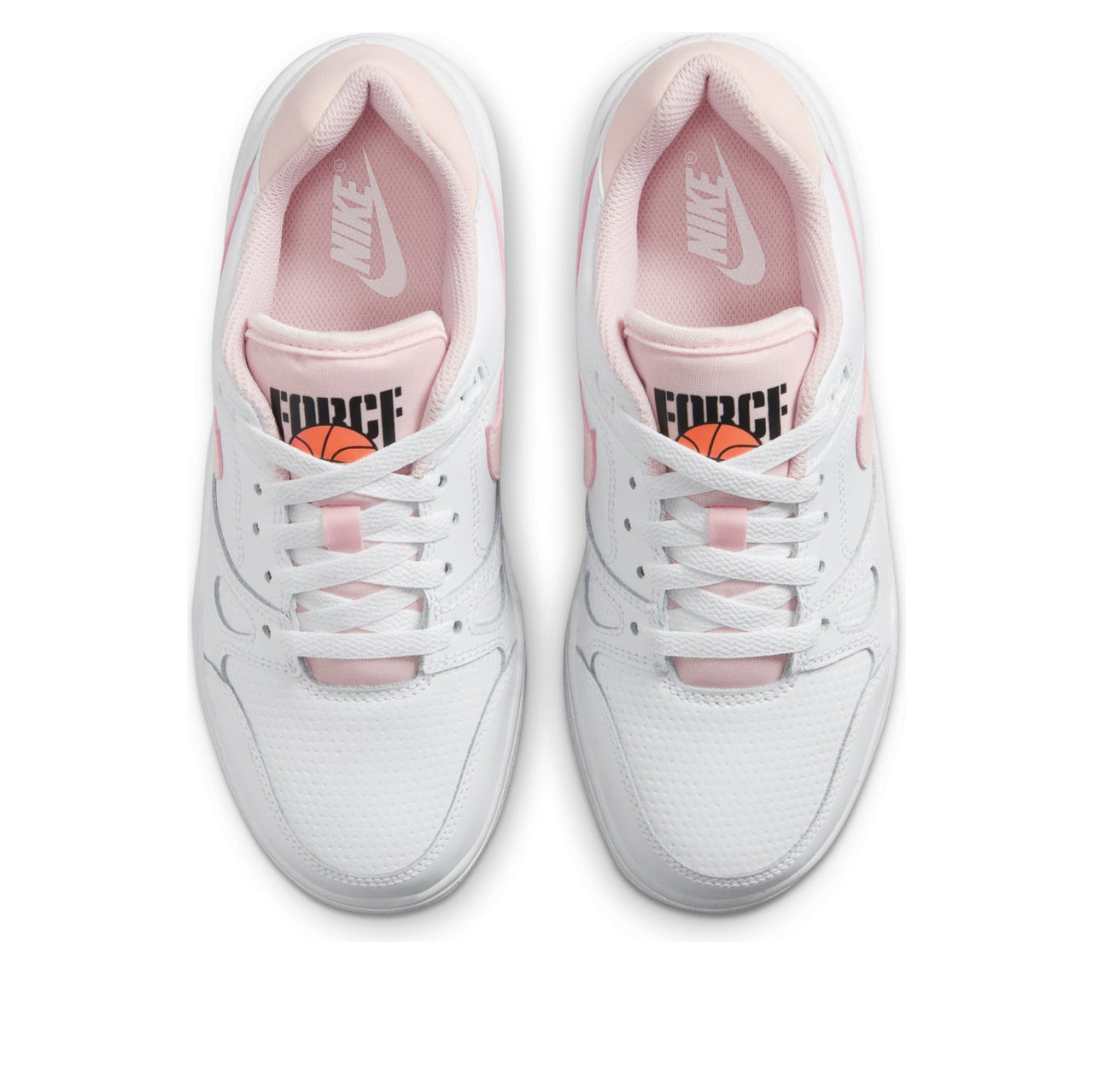 (GS) Nike Full Force Low 'White Bright Mango Black Echo Pink' FV5929-107