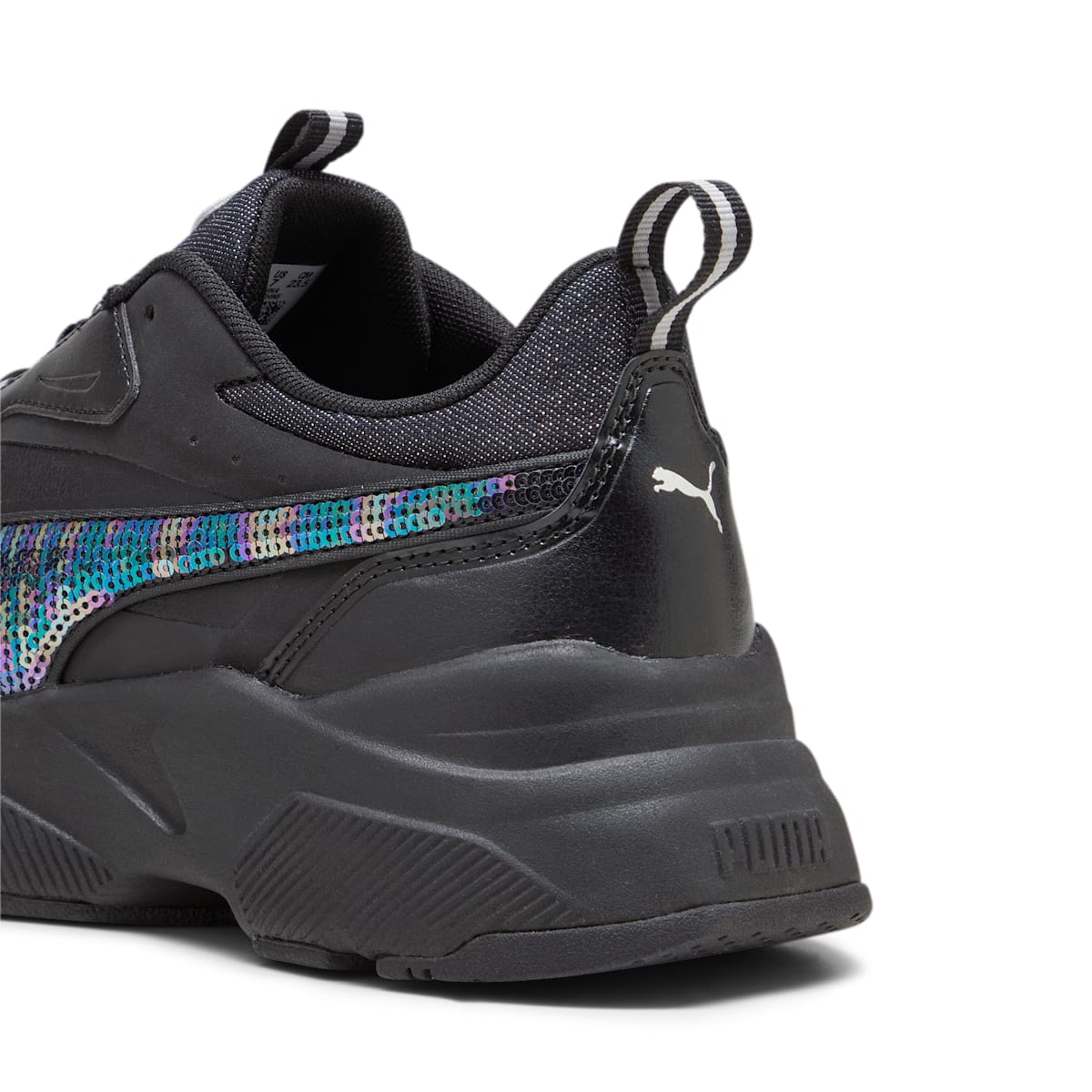 (WMNS) PUMA Cassia 'Winter Wonderland Black' 393975-02