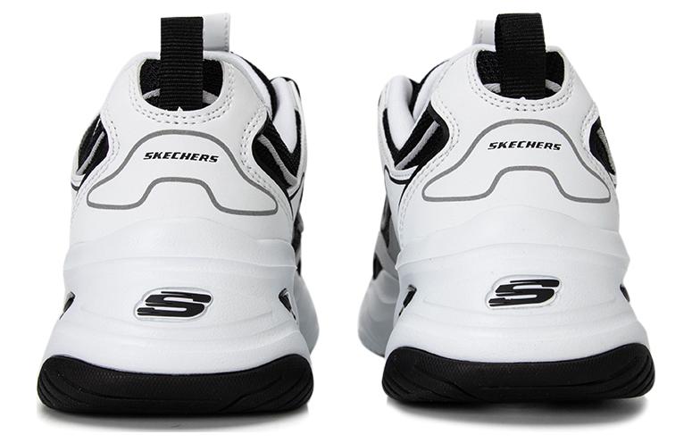 (WMNS) Skechers D'Lites 4.0 Shoes 'White Black' 896256-WBK