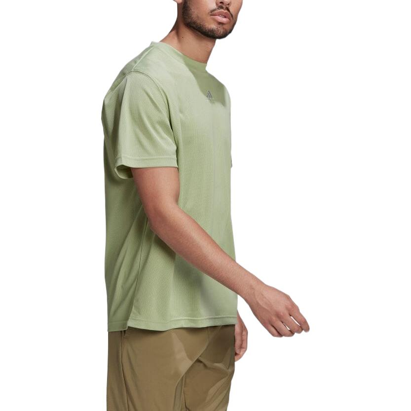 Men's adidas Logo Short Sleeve Green H61145