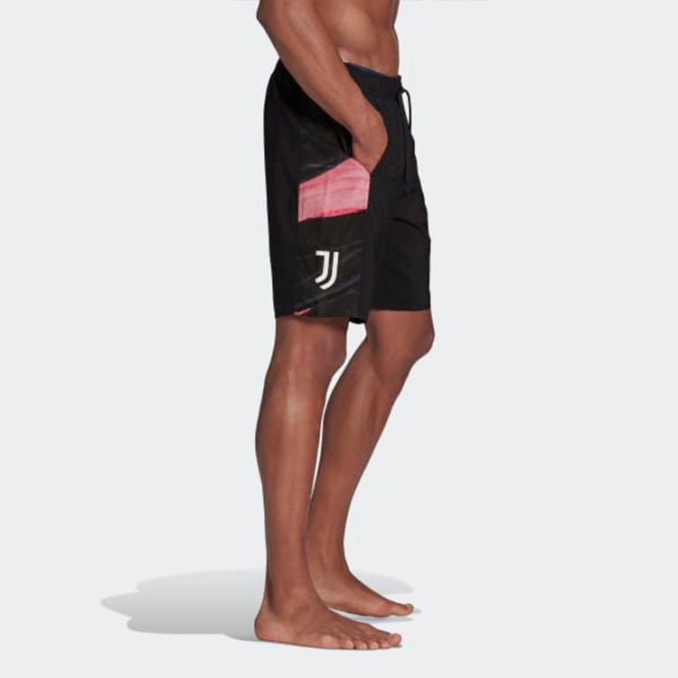 adidas Juventus Soccer/Football Sports Training Shorts Black GM8985