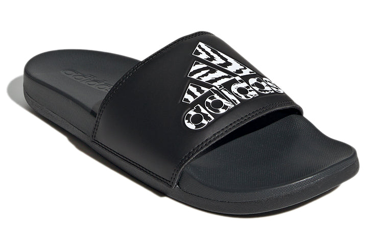 (WMNS) adidas Adilette Comfort Slide 'Black Zebra' GZ2916