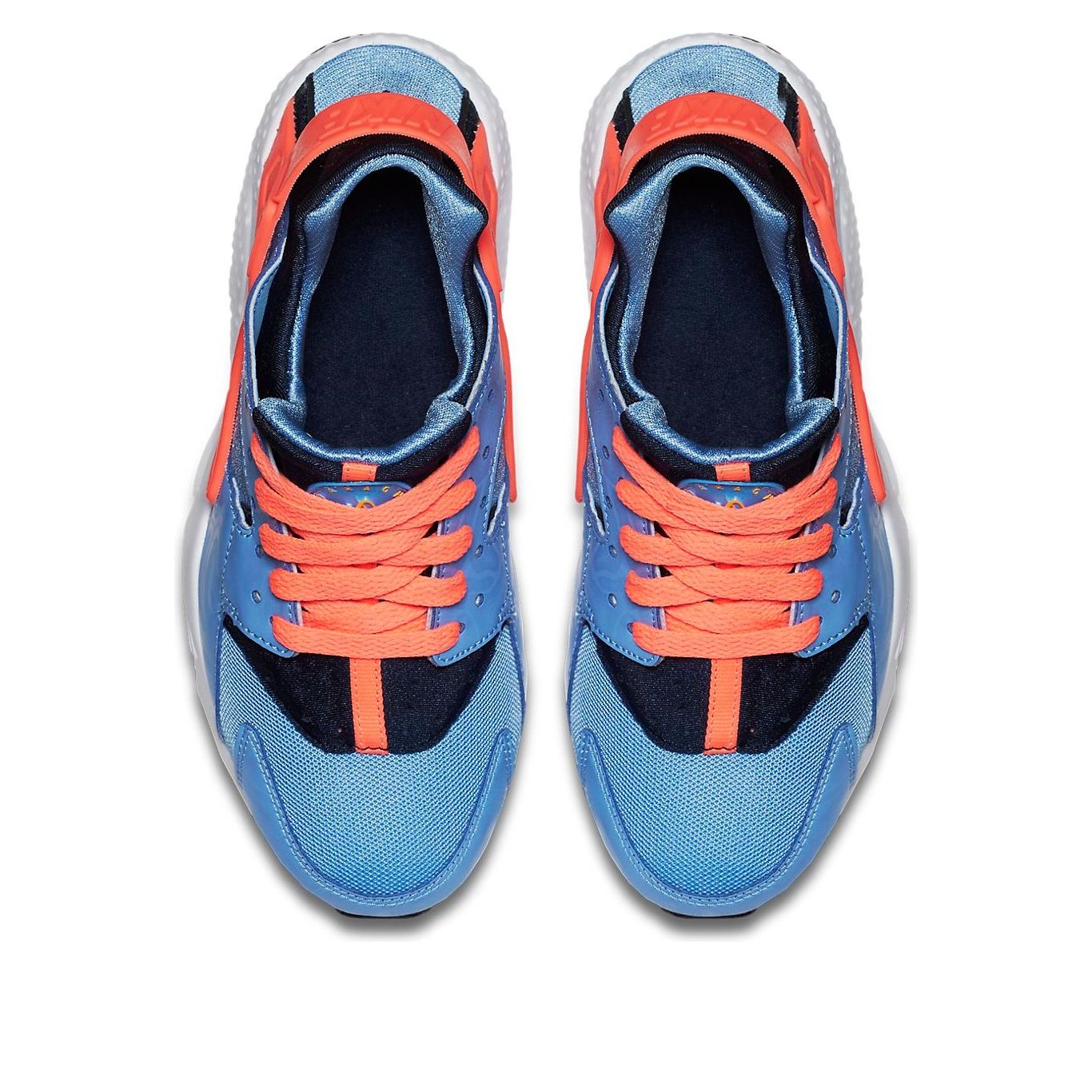 (GS) Nike Huarache Run 'Chalk Blue Bright Mango' 654280-402