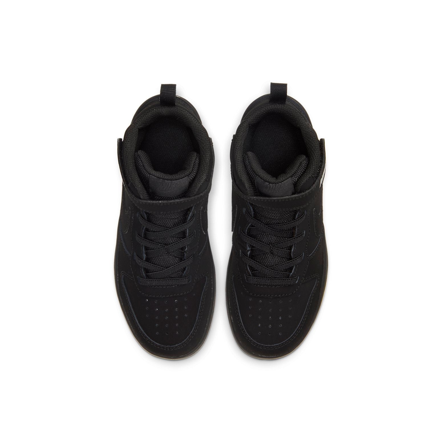 (PS) Nike Court Borough Mid 2 'Triple Black' CW5868-001