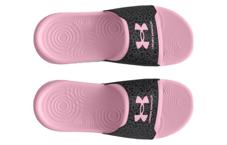 (WMNS) Under Armour Ignite Select Graphic Slide 'Pink Leopard' 3027223-603