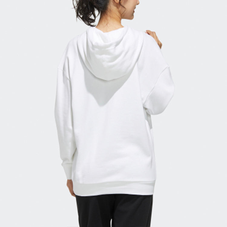 (WMNS) adidas neo Casual Sports Pullover White GH8212