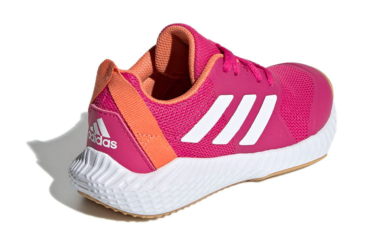 (GS) adidas Fortagym J Shoes Pink/White G27201