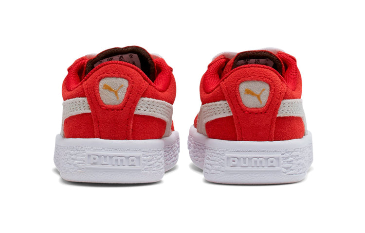 (TD) PUMA Suede Toddler Red/White 353636-03