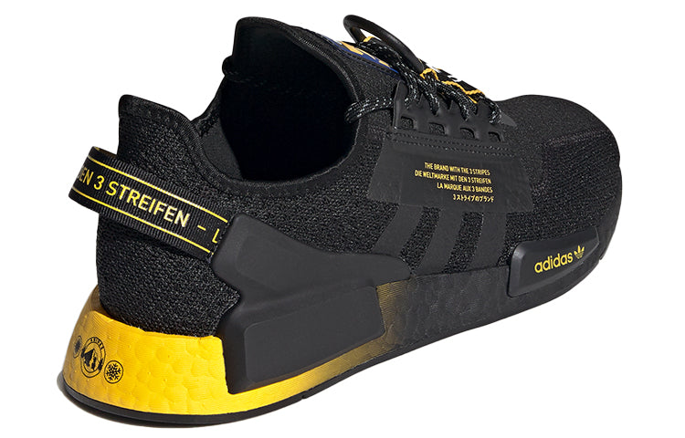 adidas NMD_R1 V2 'Black Yellow Gradient' GY5354