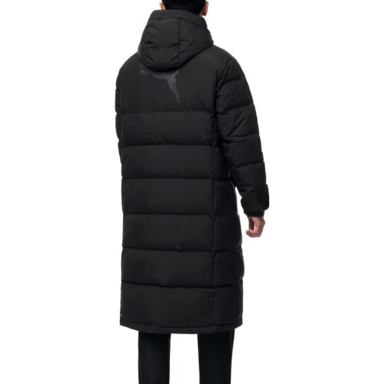 PUMA Long Down Jacket 'Black Grey' 932547-01